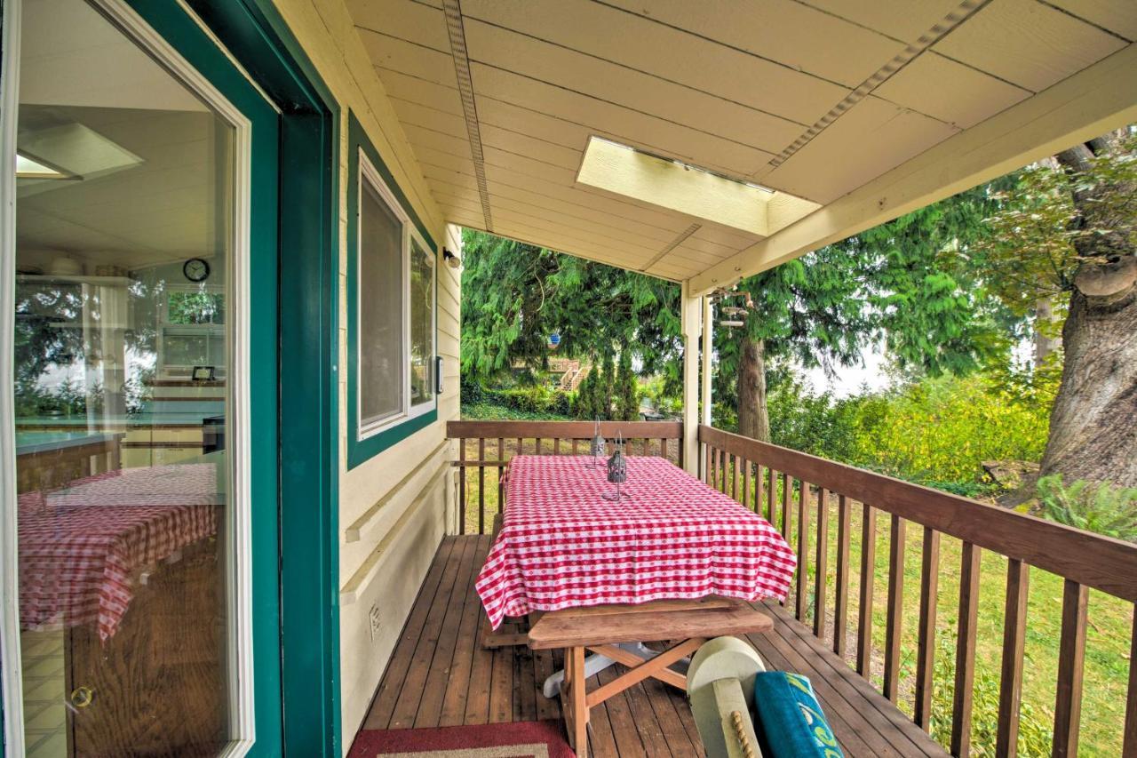 Warm Beach Hideaway With Private Beach! Stanwood Luaran gambar